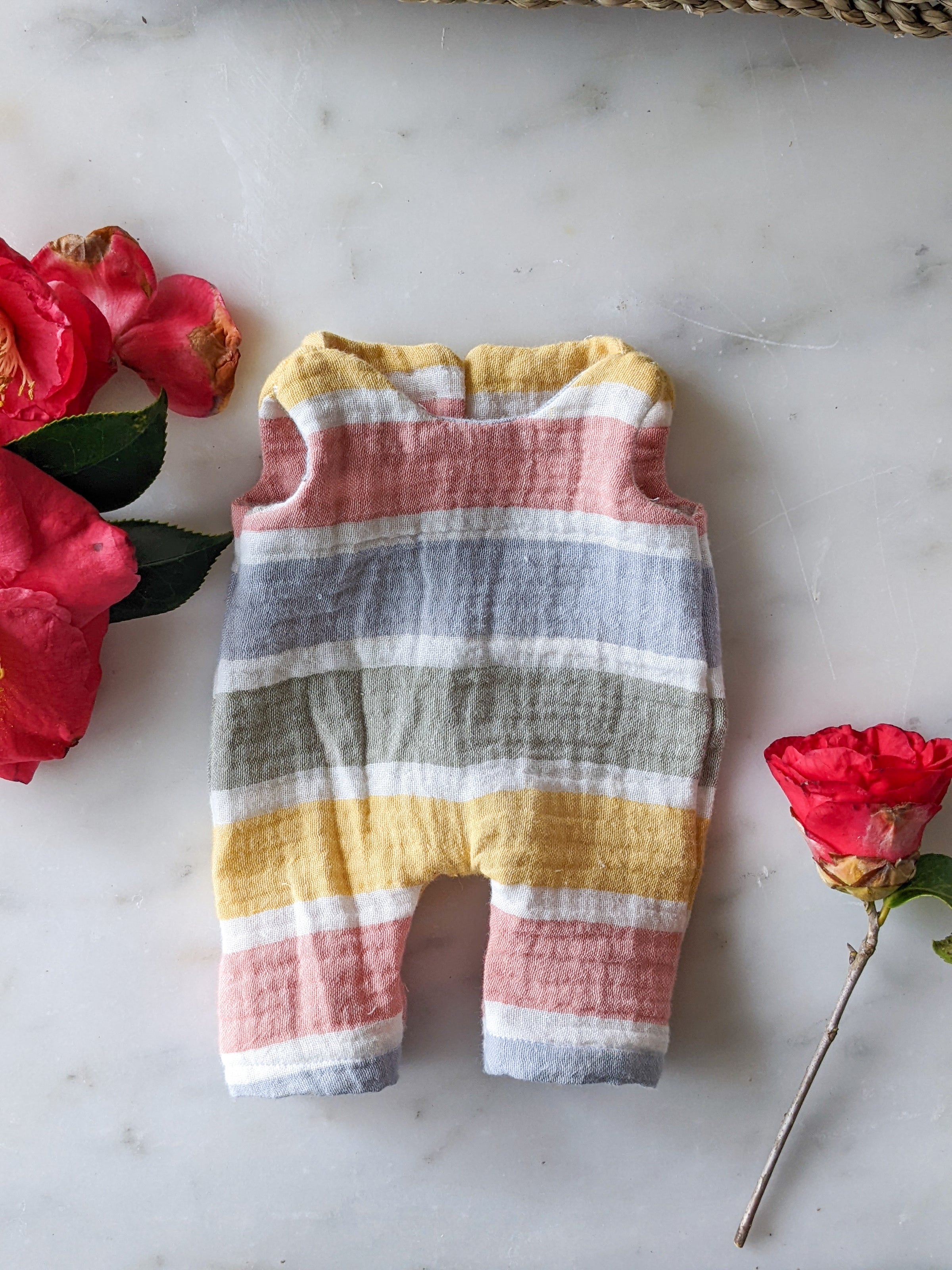 Striped Overalls | St. Zelie Creations